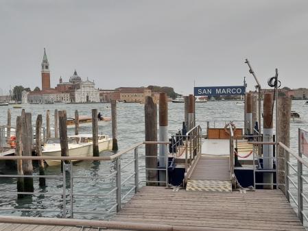 Embarcadero de la plaza San Marcos.