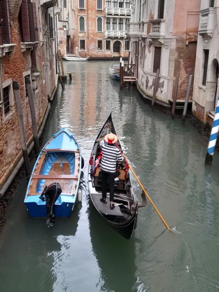 Góndola en Venecia.