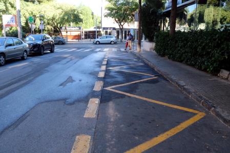 Calle Valls de Salou, donde se produjo la agresión