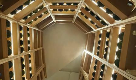 La bodega del restaurante Coque, en Madrid