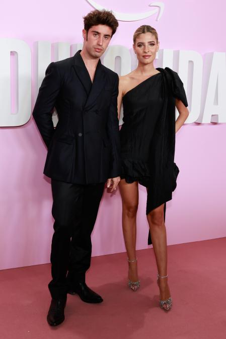 Ignacio Ayllón y Teresa Andrés Gonzalvo en el estreno de 'Dulceida al Desnudo' en Madrid