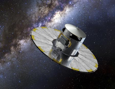 El telescopio espacial europeo Gaia aportó los primeros datos que han llevado al descubrimiento del agujero negro