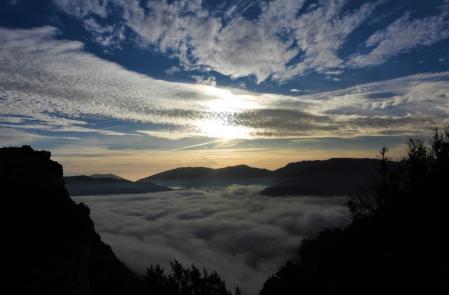 El cielo de los abismos de Tavertet.