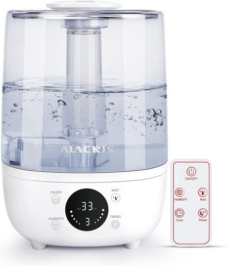 ALACRIS 4L Humidificador Silencioso