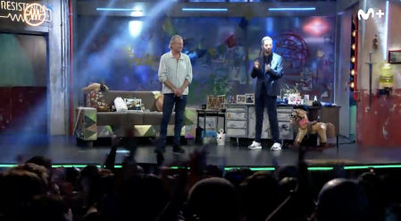 Ian Gillan visita 'La Resistencia' con una gran ovación