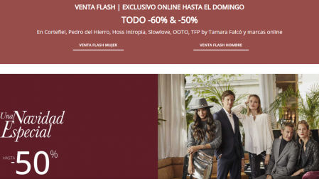 Cortefiel celebra el 'Día del Soltero' hasta el domingo día 13.