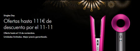 Ofertas del 11 del 11 en Dyson.