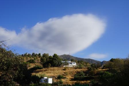 Lenticular por las sierras de Benalmadena.