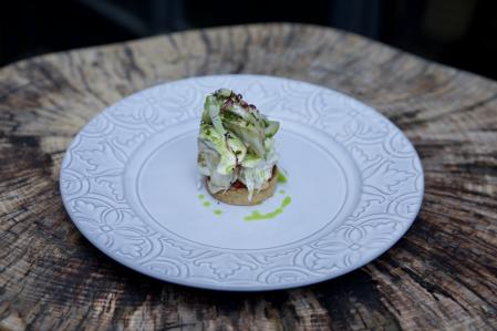 Tartaleta de higos y ceps