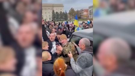 El ejército ucraniano llega al centro de la ciudad de Jersón