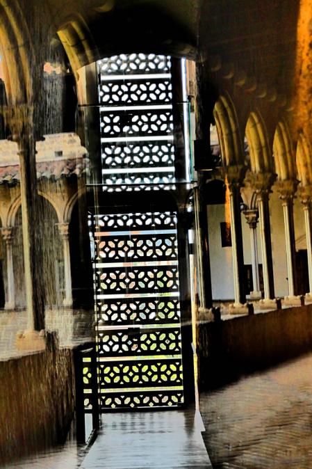 Claustro del monasterio de Pedralbes.