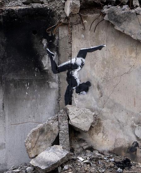 Banksy en Ucrania
