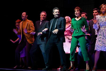 Actor Antonio Banderas during promotion show Company in Madrid on Friday, 11 November 2022.