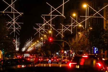 Luces de Navidad de la calle Aragó