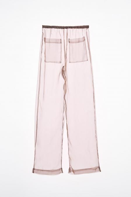 Pantalón transparente de Zara