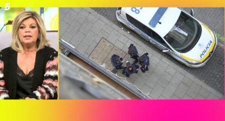 La Policía ha llegado después de que Belén Ro llamara.