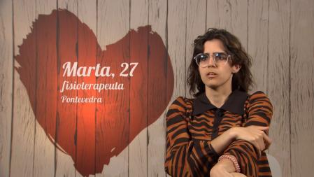 Marta estuvo reacia desde el principio.