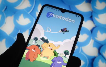 En Mastodon se hacen toots, en vez de tuits