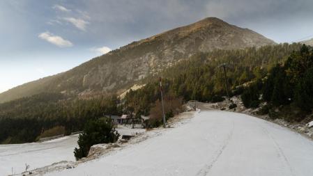 Primera enharinada en Vallter 2000.