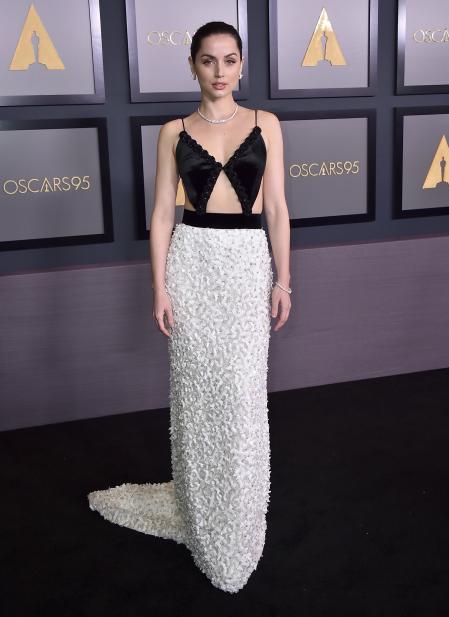 Ana de Armas en la alfombra roja de los Governors Awards