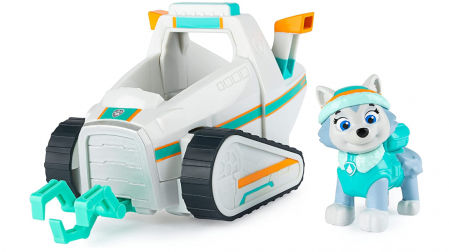 Patrulla Canina, coche quitanieves con una figura de Everest