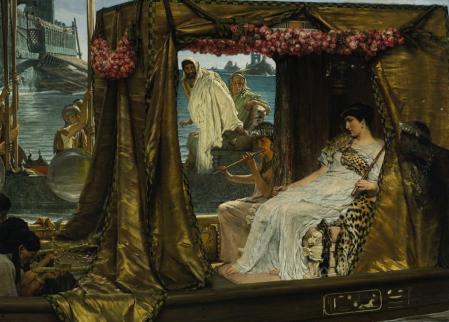 'El encuentro de Antonio y Cleopatra' (1885), de Lawrence Alma-Tadema.