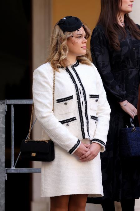 Camille Gottlieb  during Monaco's National Day celebrations on November 19th, 2022 in Monaco