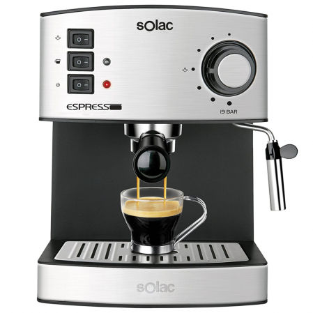 Solac CE4480 Espresso-Cafetera de 19 Bares