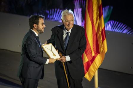 07 - 09 - 2022 / Mollet del Vallès / Medalles d'Or de la Generalitat de Catalunya -  Roser Capdevila i a Antoni Vila Casas / Foto: Llibert Teixidó