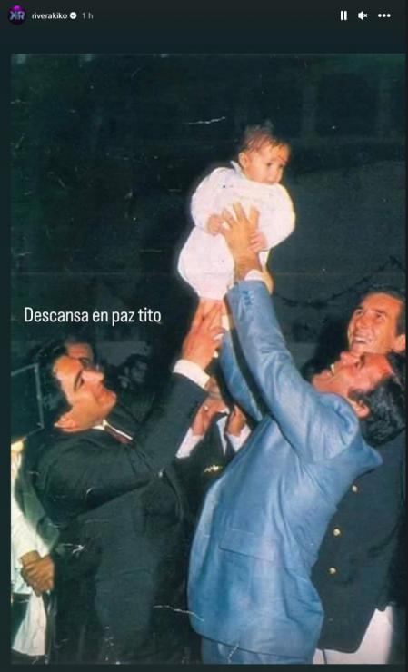 Kiko Rivera compartía esta bonita imagen a través de sus Stories de Instagram.