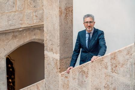 Arcadi España, en la Conselleria de Hacienda.