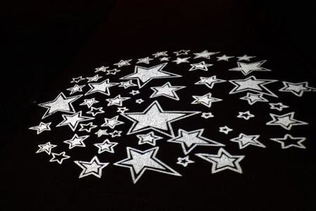 Espectáculo de luces y colores en el Hospital de Sant Pau.