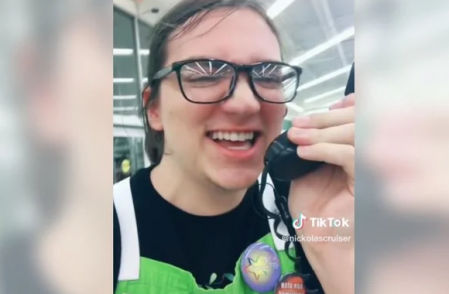 Nickolas Cruiser se ha hecho viral por este peculiar episodio