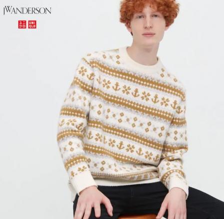 Jersey con estampado 'fair isle' de Uniqlo x JW Anderson