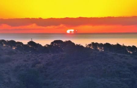 Fata Morgana en la costa malagueña.