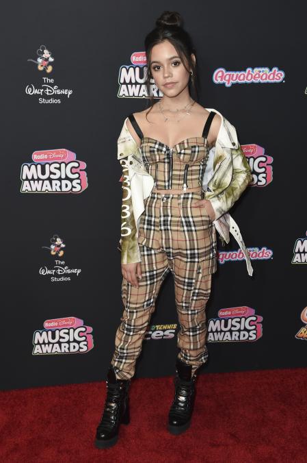La actriz Jenna Ortega en los Radio Disney Music Awards en el 2018