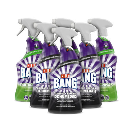 Cillit Bang - Spray Limpiador Suciedad y Manchas de Humedad