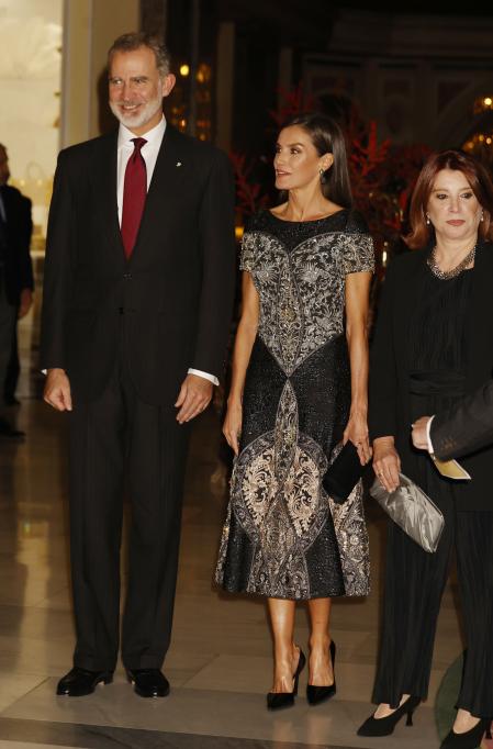 Los Reyes en los Premios Francisco Cerecedo celebrados en Madrid