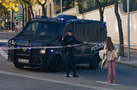 Carta material explosivo embajada Estados Unidos Madrid