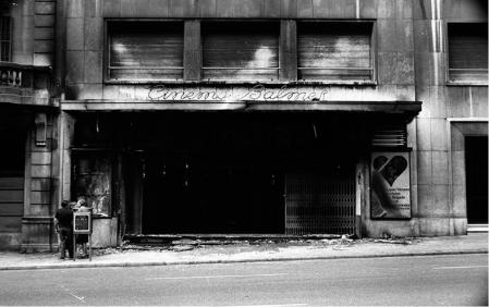 Cine Balmes quemado.