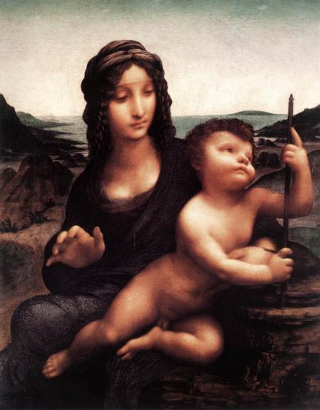 'Madonna del huso', de Leonardo da Vinci.