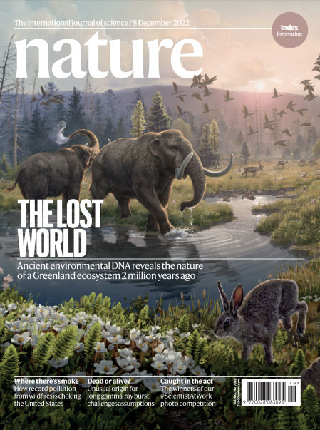 Portada de Nature con la investigación como protagonista