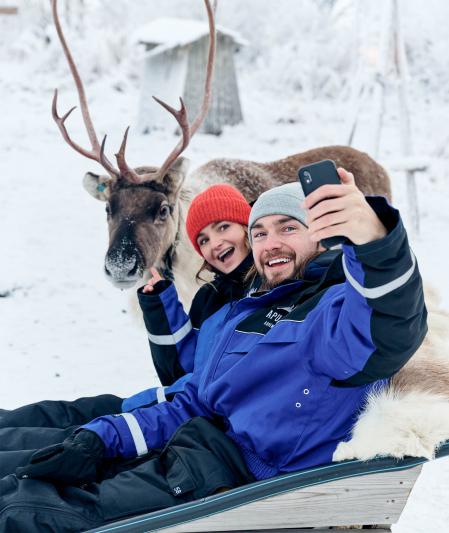 El paseo en trineo de Uber dura dos horas