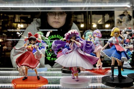 Los 'cosplayers' se disfrazan como los personajes de los manga