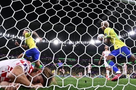 Neymar anotó en el minuto 105 del Croacia- Brasil