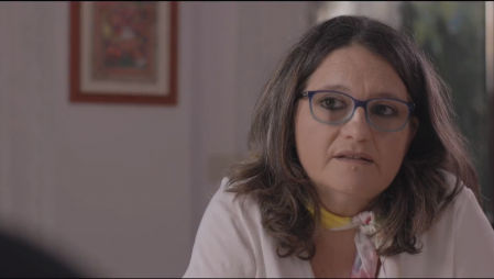 Mónica Oltra durante su entrevista en Salvados