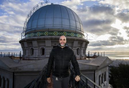 Alfons Puertas, de la Secció de Meteorologia del Observatori Fabra, autor de la mejor foto del lector de Guyana Guardian del mes de noviembre.