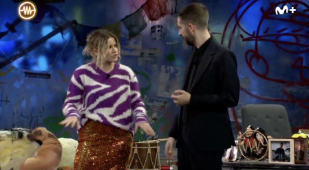 Sofía Reyes y David Broncano en 'La Resistencia'