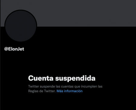 Este es el estado actual de la cuenta