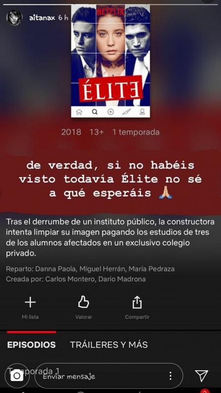 Aitana se las ingenió para llamar la atención de Miguel.